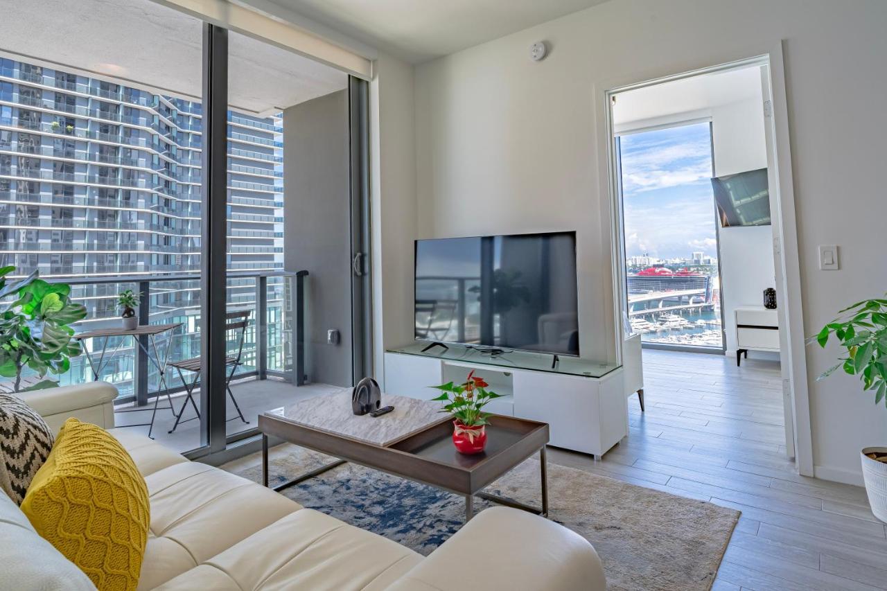 Luxurious 2-Bed Apartment With Breathtaking Bay Views!! Miami Extérieur photo