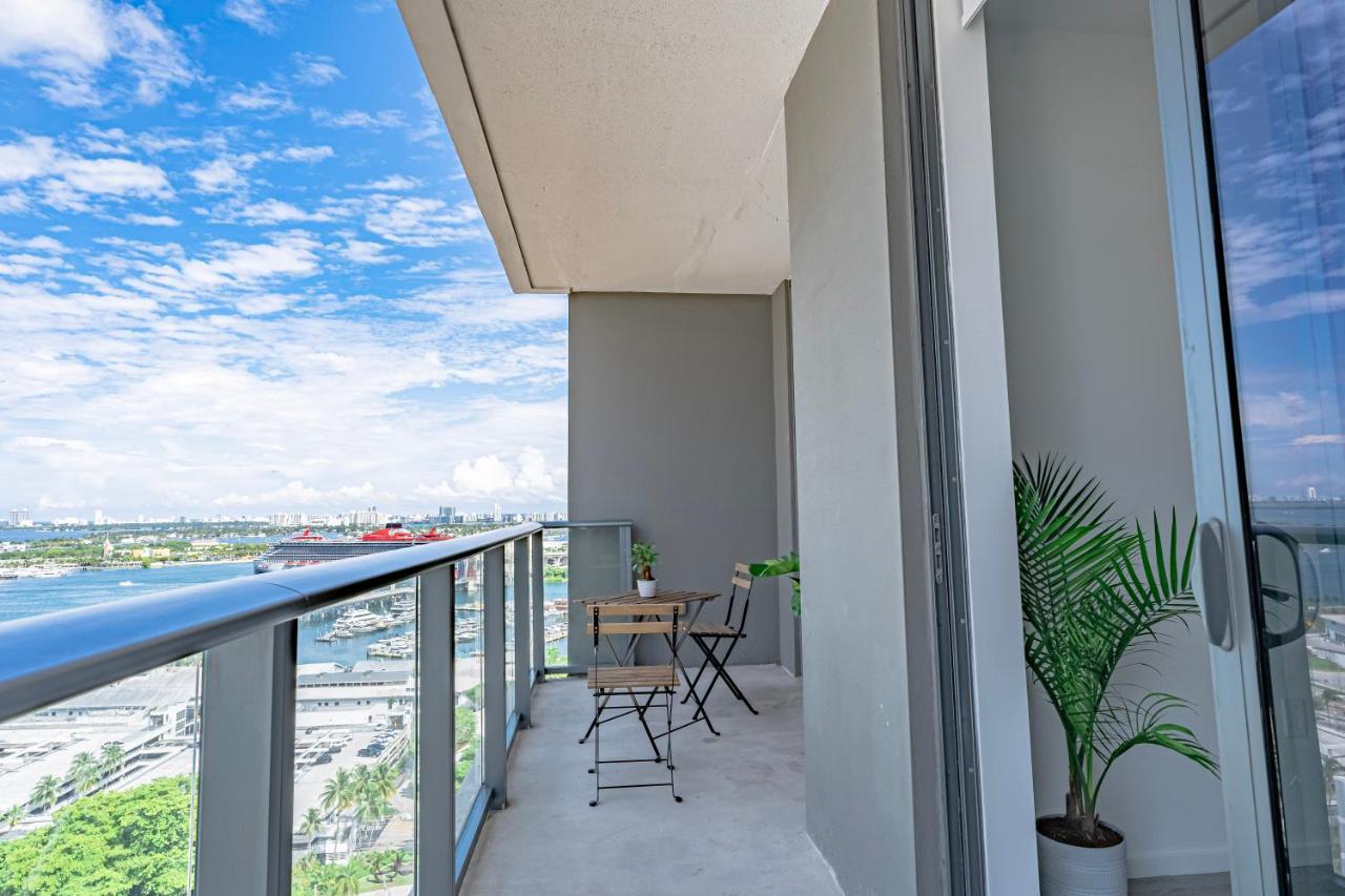 Luxurious 2-Bed Apartment With Breathtaking Bay Views!! Miami Extérieur photo