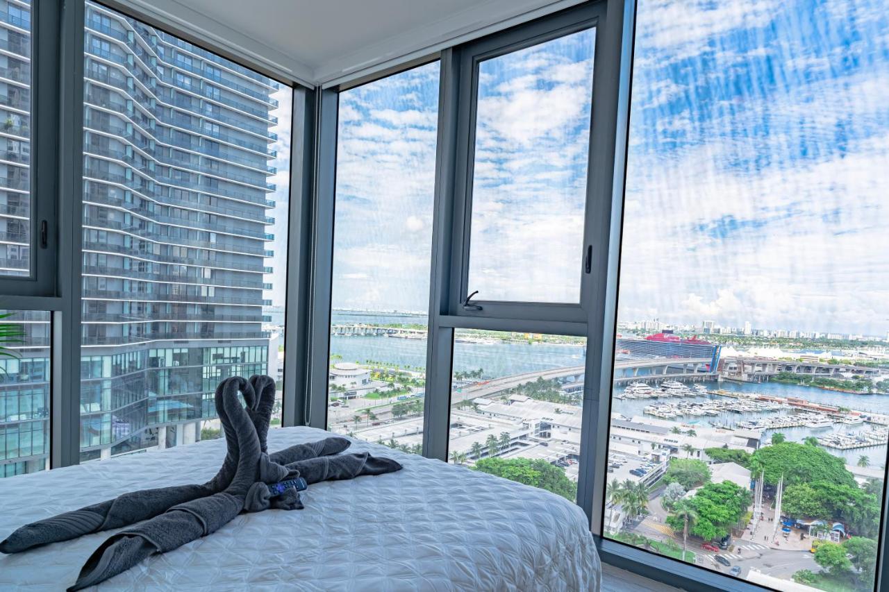 Luxurious 2-Bed Apartment With Breathtaking Bay Views!! Miami Extérieur photo